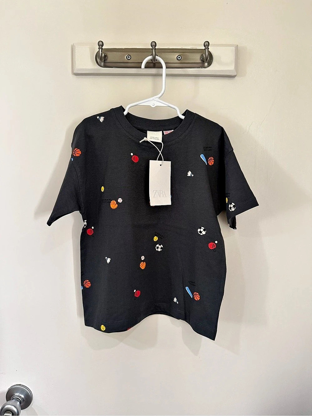Zara Ball Sports Tee 6 Years NWT